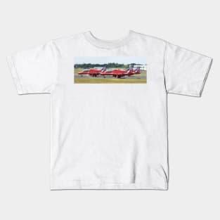 The Red Arrows Panoramic Kids T-Shirt